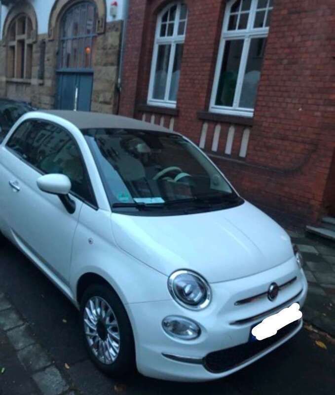 Weiß Gebraucht 2019 Fiat 500C Cabrio | 12.500 € (Fairer Preis) - Bild 1/4