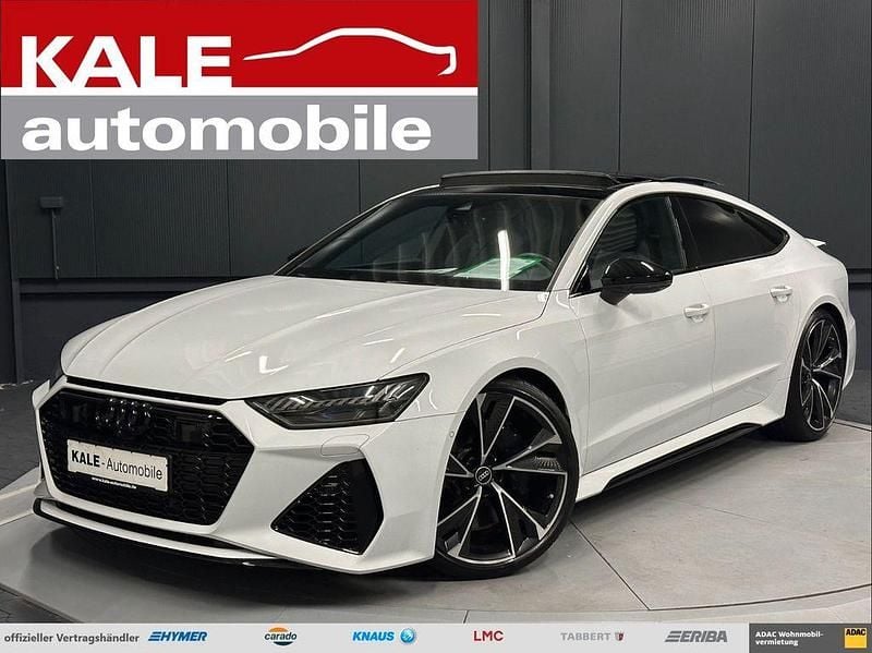 Gletscherweiß metallic Gebraucht 2023 Audi RS7 Sportback Sport Kleinwagen | 106.690 € (Superpreis) - Bild 1/4