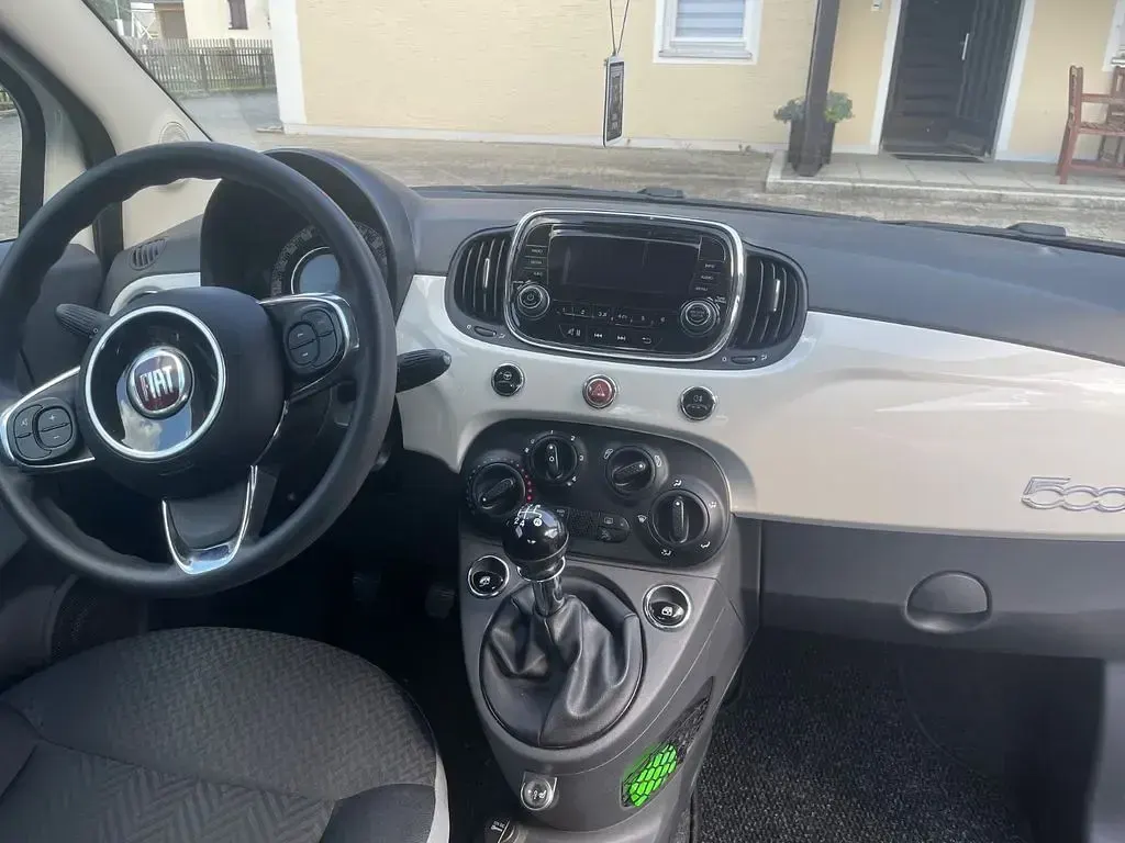 Gebraucht Fiat 500 Pop Star 69 PS (50 kW) 2016 Weiß Limousine