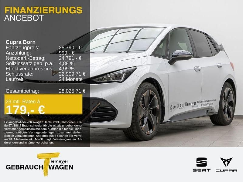 Weiß Gebraucht 2023 Cupra Born Kleinwagen | 25.790 € (Fairer Preis) - Bild 1/4