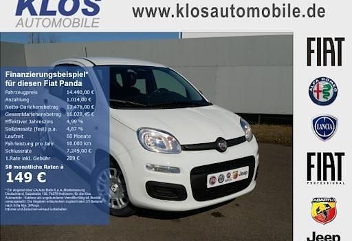 Neu Fiat Panda Pop 70 PS (51 kW) 2025 Weiß Kleinwagen