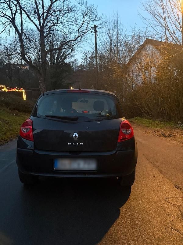 Gebraucht Renault Clio III 102 PS (75 kW) 2008 Schwarz Kleinwagen