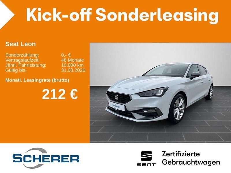 Gebraucht Seat Leon FR 150 PS (110 kW) 2025 Glacial weiß metallic (metallic) Limousine