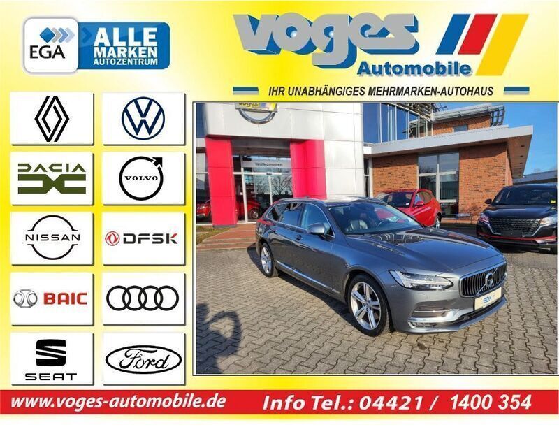 Osmium grey metallic (metallic) Gebraucht 2017 Volvo V90 Inscription Kombi | 20.600 € (Fairer Preis) - Bild 1/4