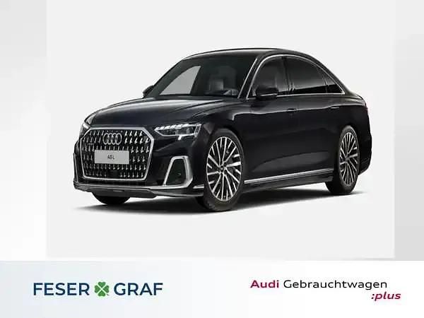 Sebringschwarz kristalleffekt Gebraucht 2025 Audi A8 Ambiente Limousine | 75.890 € (Teuer) - Bild 1/4