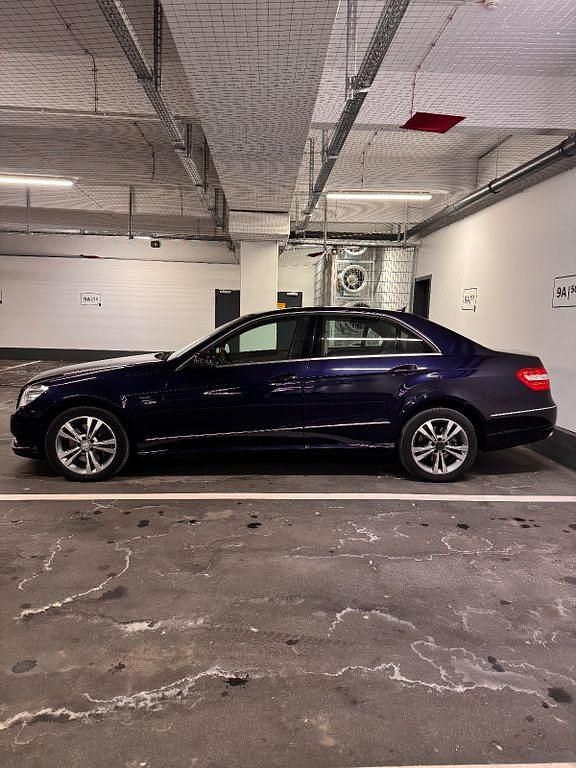 Brugt Mercedes E350 Elegance 231 HK (169 kW) 2009 Blå Sedan