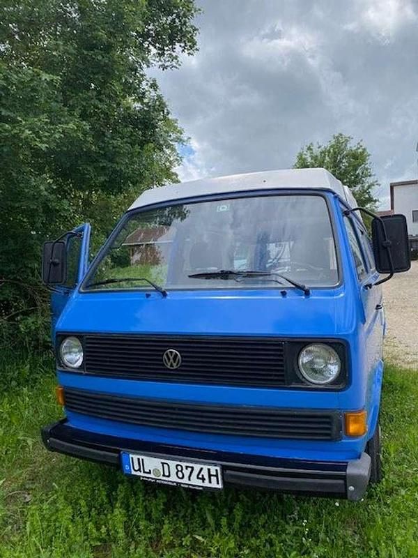 Blau Gebraucht 1981 VW T3 Van | 14.900 € - Bild 1/4