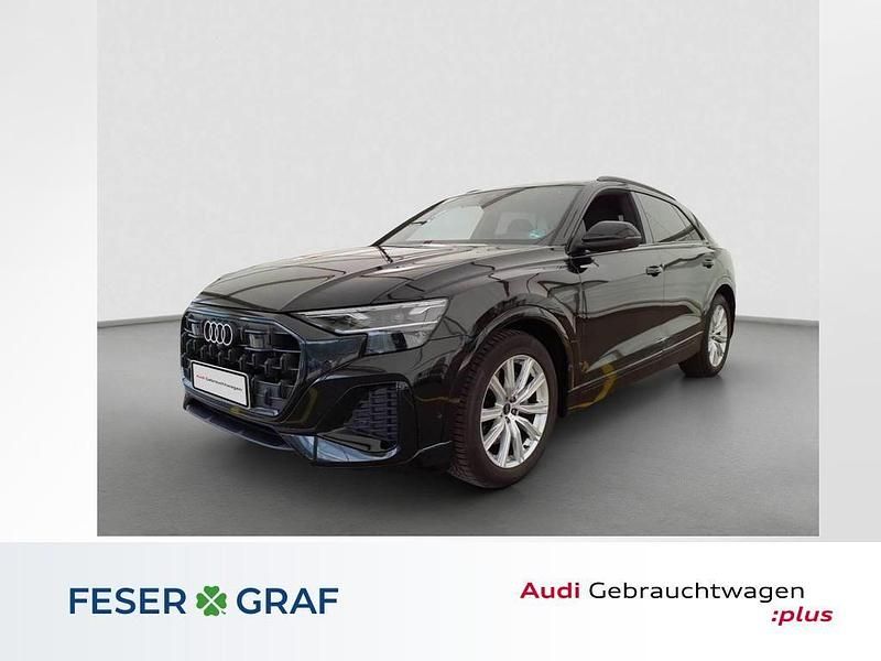 Mythosschwarz metallic Gebraucht 2025 Audi Q8 SUV | 74.990 € - Bild 1/3