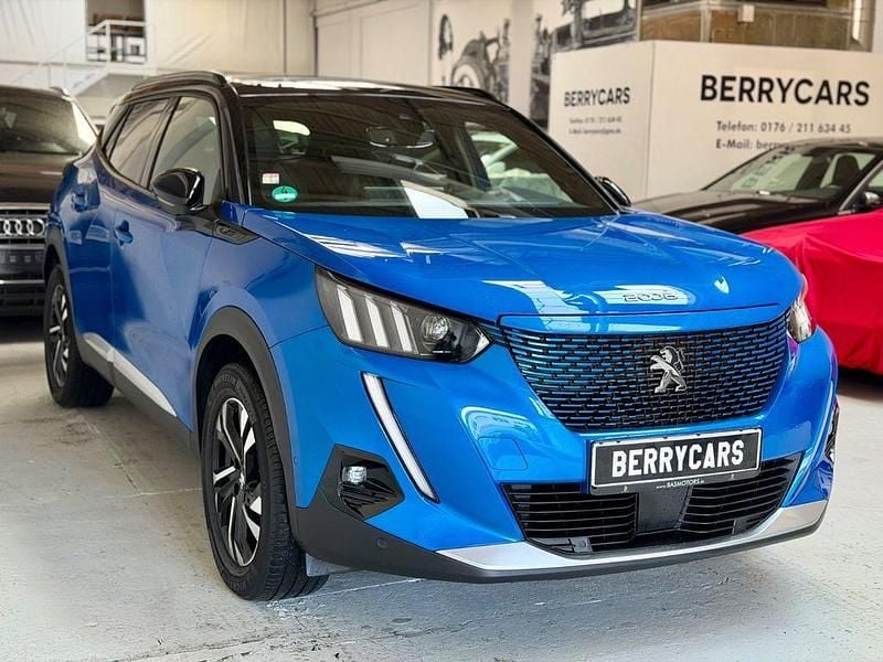 Gebraucht Peugeot e-2008 GTi 100 kW (136 PS) 2021 Blau SUV