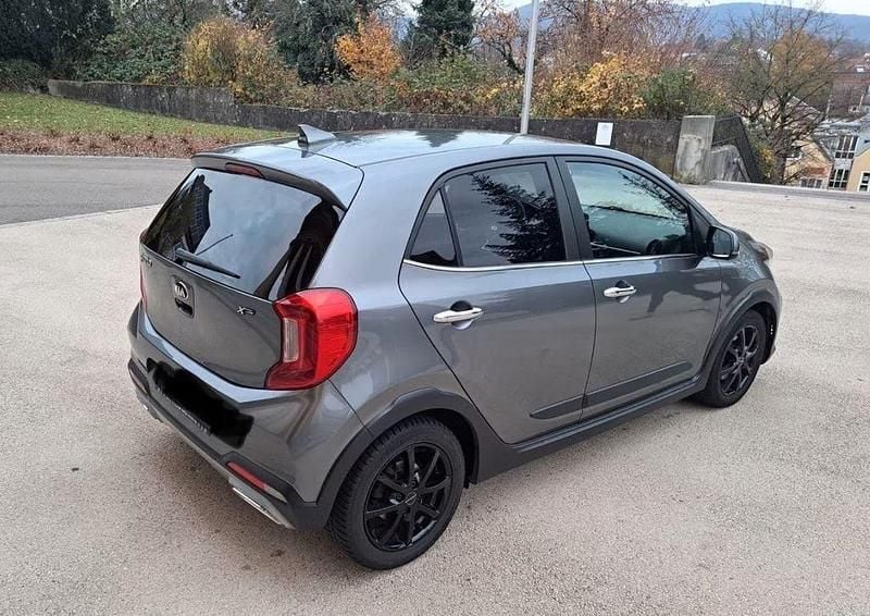 Gebraucht Kia Picanto X-Line 101 PS (74 kW) 2021 Grau Kleinwagen