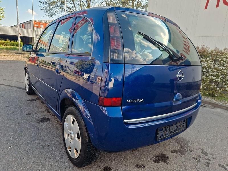 Gebraucht Opel Meriva 105 PS (77 kW) 2010 Blau Van / Kleinbus