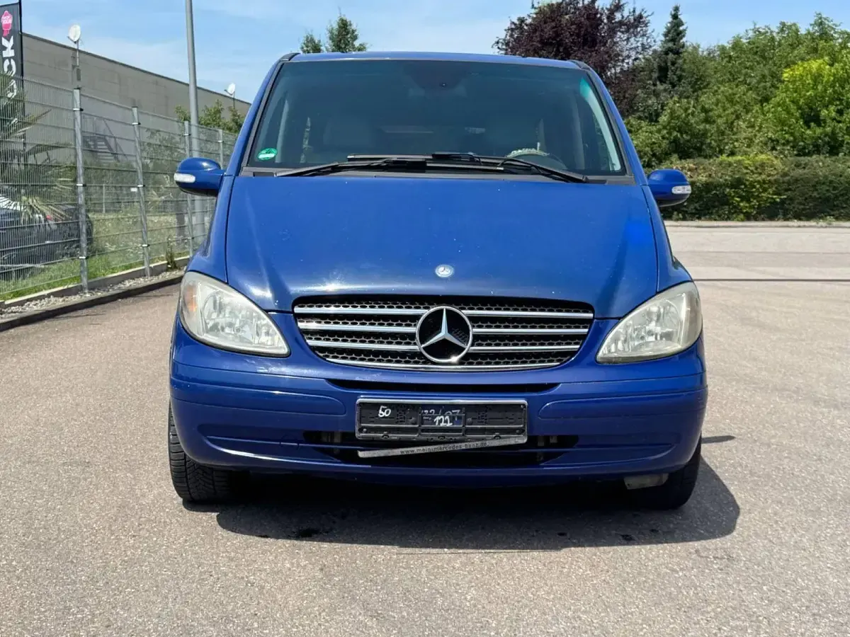 Gebraucht Mercedes Viano 204 PS (150 kW) 2007 Blau Van / Kleinbus