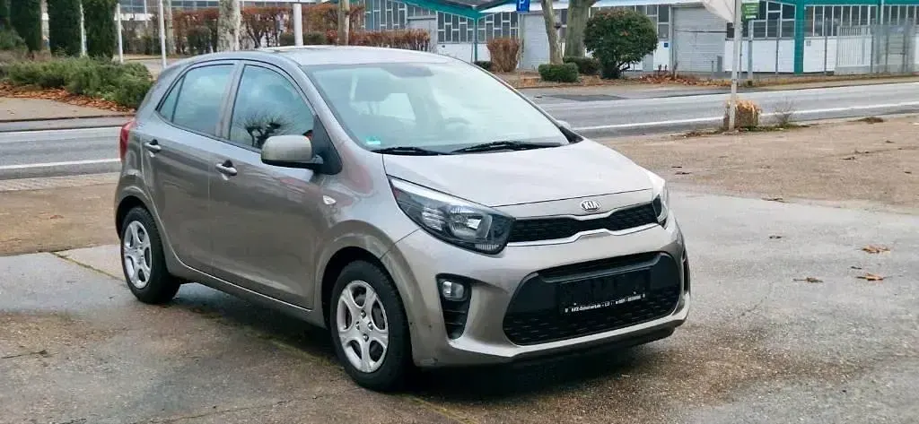 Gebraucht Kia Picanto Edition 7 67 PS (49 kW) 2017 Grau oreo Kleinwagen