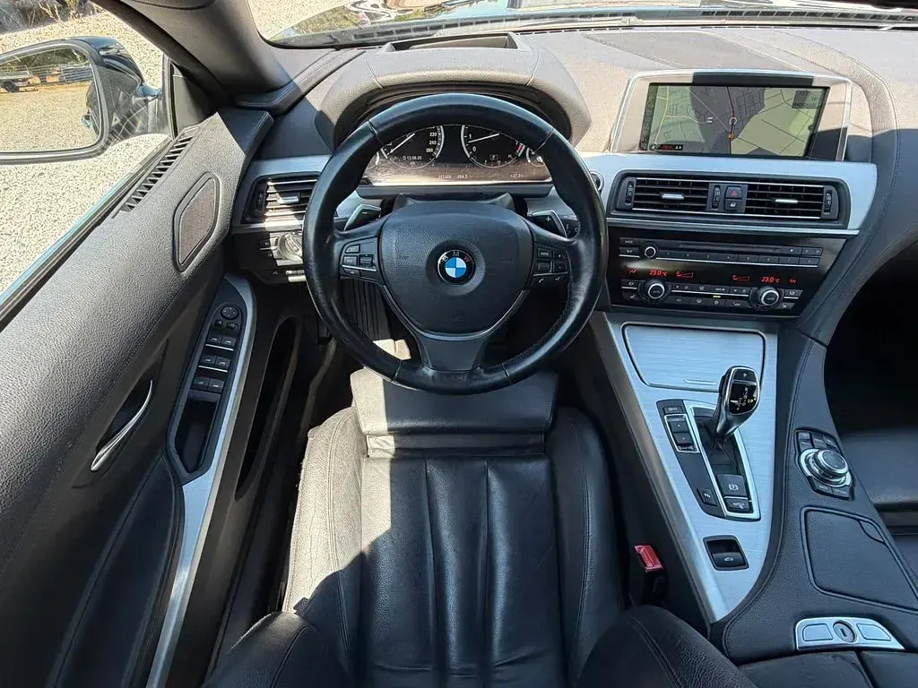 Gebraucht BMW 640 Cabriolet Sport Line 320 PS (235 kW) 2011 Schwarz Cabrio