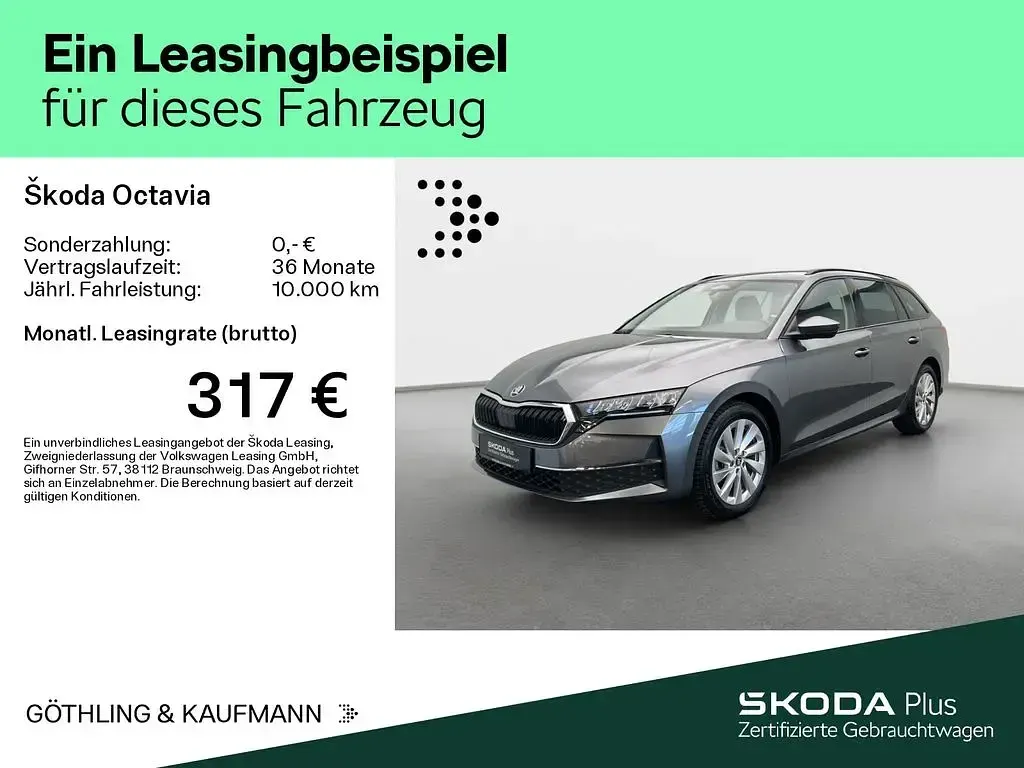 Gebraucht Skoda Octavia Selection 150 PS (110 kW) 2025 Graphitegrau metallic Kombi