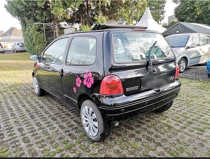 Gebraucht Renault Twingo Authentique 59 PS (43 kW) 2001 Schwarz Kleinwagen