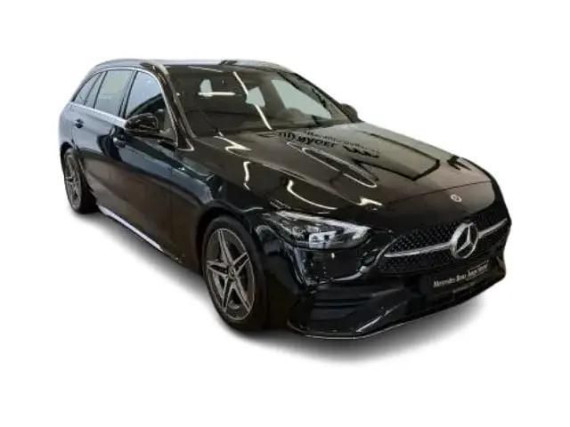 Schwarz Gebraucht 2025 Mercedes C300 AMG Kombi | 44.485 € (Guter Preis) - Bild 1/4