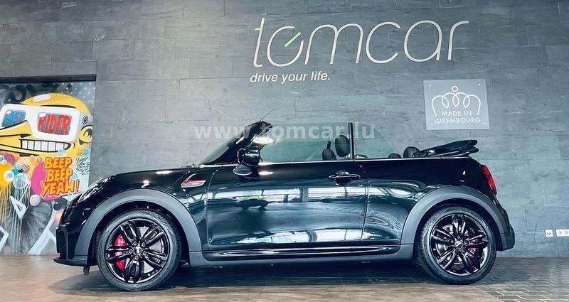 Schwarz Gebraucht 2023 Mini John Cooper Works Cabriolet Cabrio | 43.790 € (Teuer) - Bild 1/4