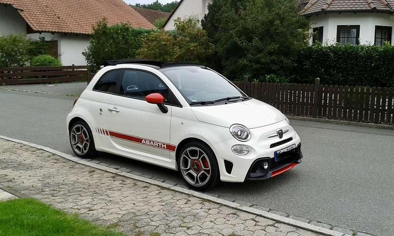 Gebraucht Abarth 595C 145 PS (106 kW) 2017 Weiß Cabrio