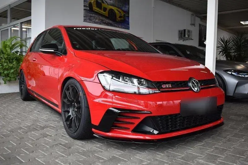 Usata VW Golf 265 CV (194 kW) 2016 Rosso Coupé