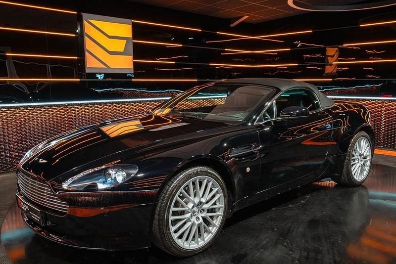 Gebraucht Aston Martin V8 Vantage 426 PS (313 kW) 2009 Schwarz Cabrio