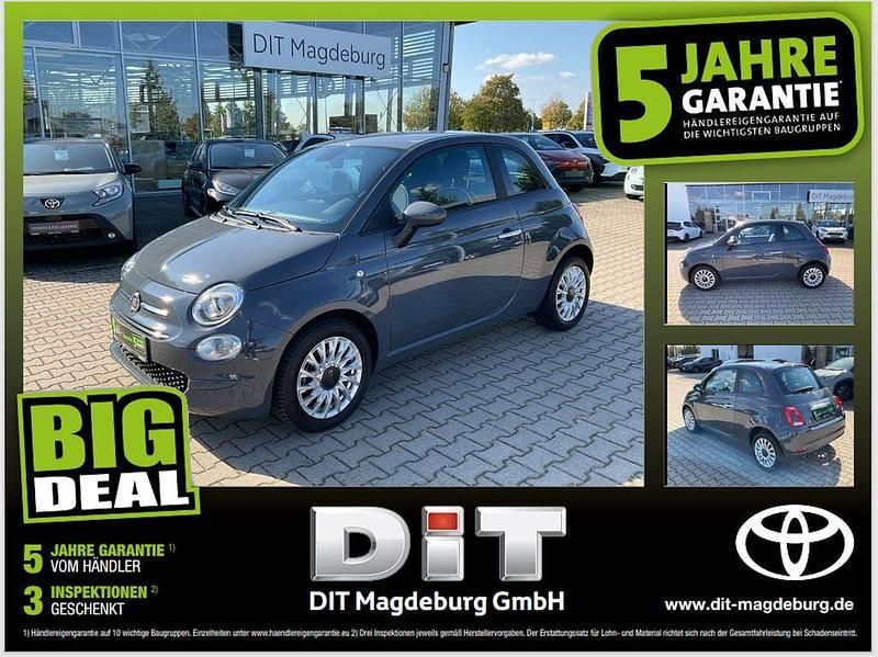 Carrara grau Gebraucht 2021 Fiat 500 Lounge Kleinwagen | 10.490 € (Guter Preis) - Bild 1/4
