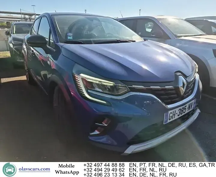 Usata Renault Captur Intens 159 CV (116 kW) 2022 Blu SUV