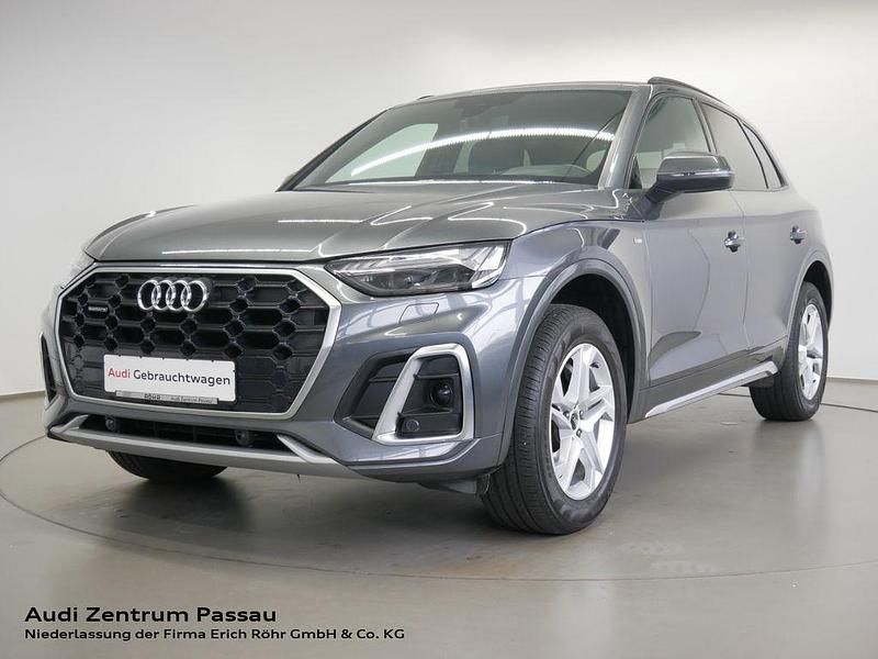 Grau Gebraucht 2022 Audi Q5 S-Line SUV | 37.805 € (Fairer Preis) - Bild 1/4