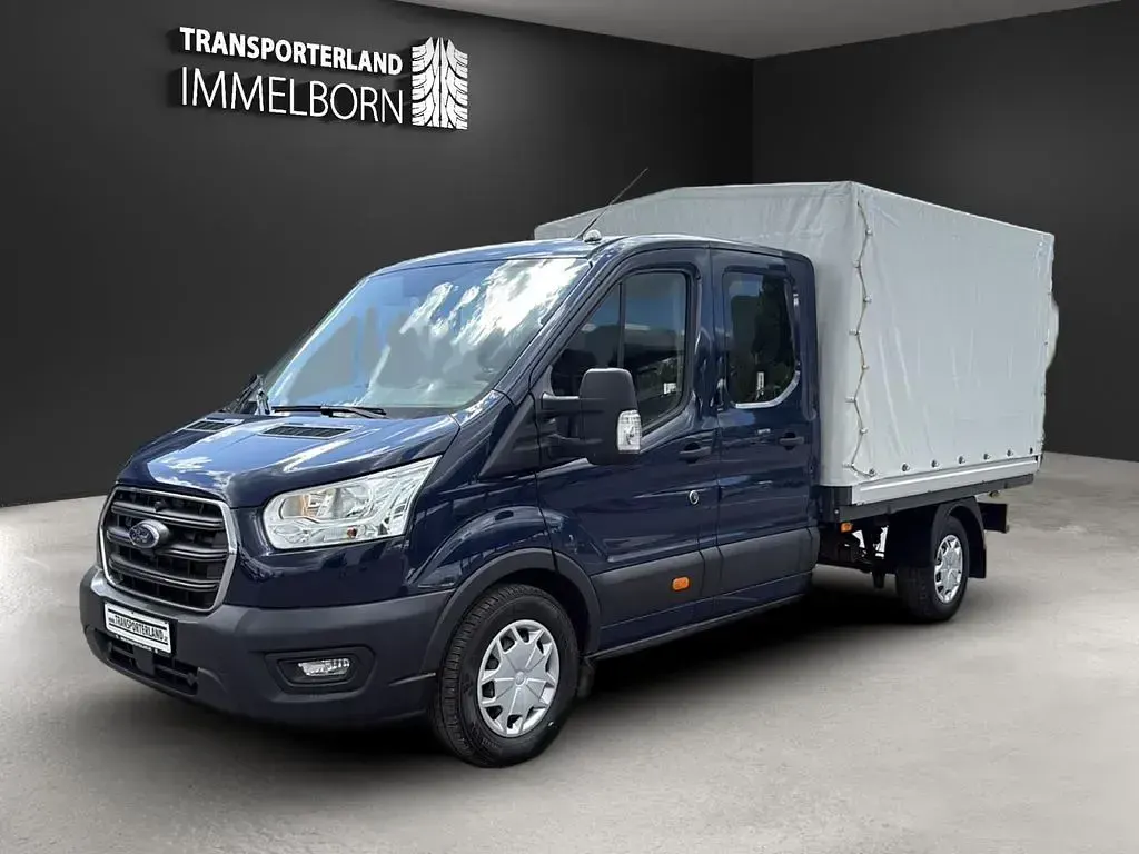 Gebraucht Ford Transit Trend 131 PS (96 kW) 2020 Blau Van / Kleinbus