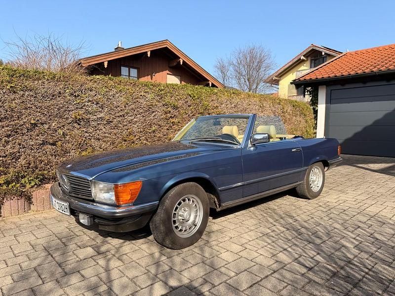 Gebraucht Mercedes SL280 179 PS (131 kW) 1982 Blau Cabrio