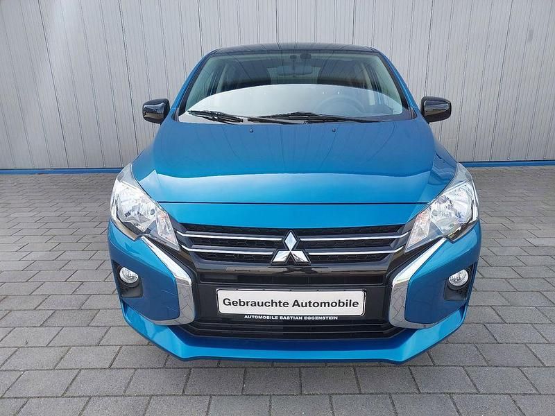 Gebraucht Mitsubishi Space Star 71 PS (52 kW) 2022 Blau Kleinwagen