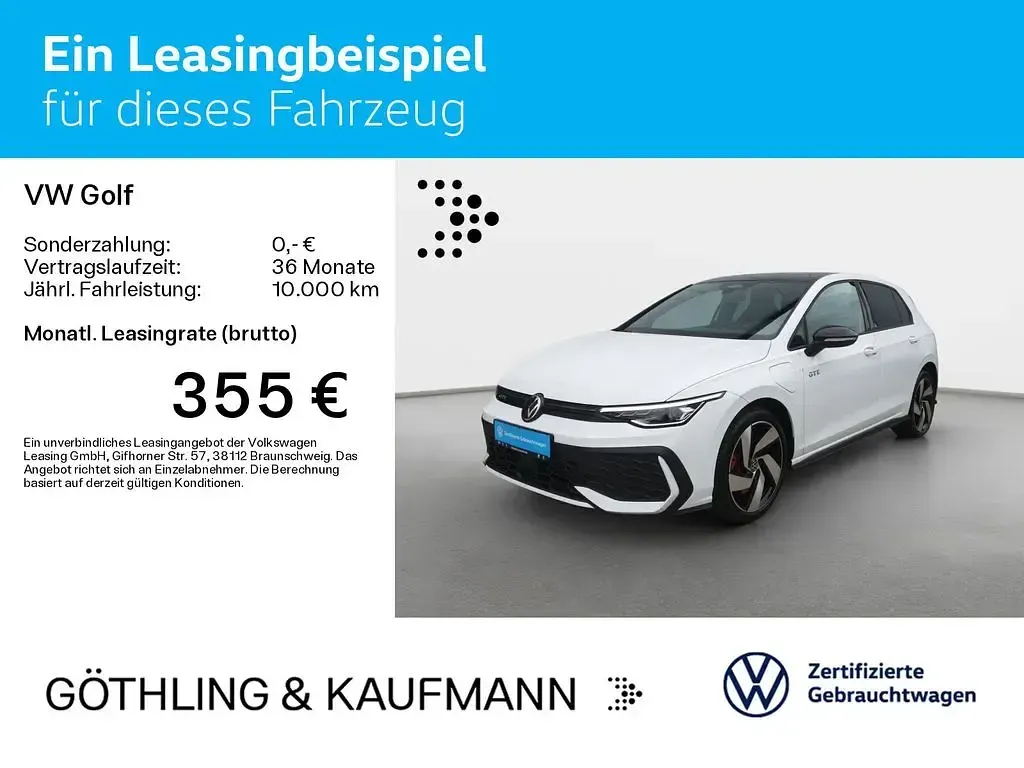 Gebraucht VW Golf VIII GTE 272 PS (200 kW) 2025 Weiß Limousine