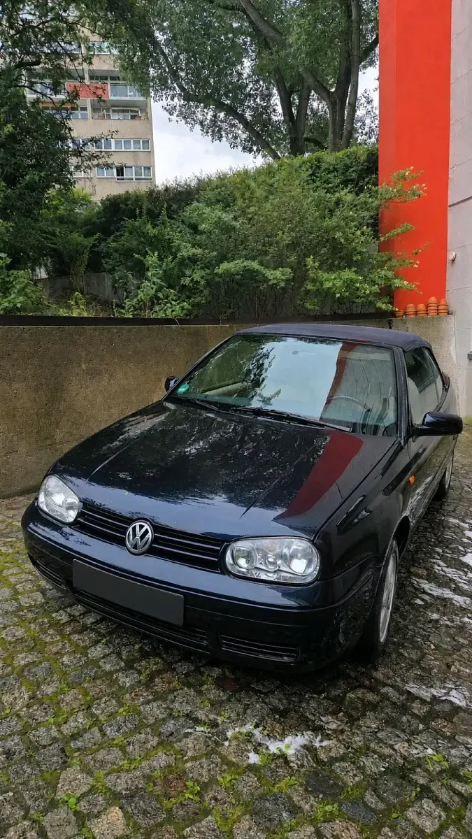 Gebraucht VW Golf Cabriolet 75 PS (55 kW) 1998 Blau Cabrio