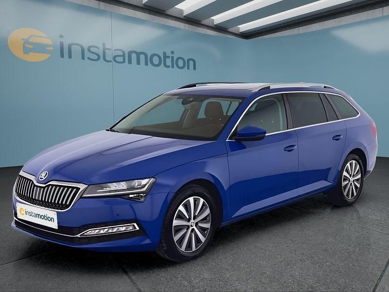 Blau Gebraucht 2022 Skoda Superb Style Kombi | 29.949 € (Fairer Preis) - Bild 1/4