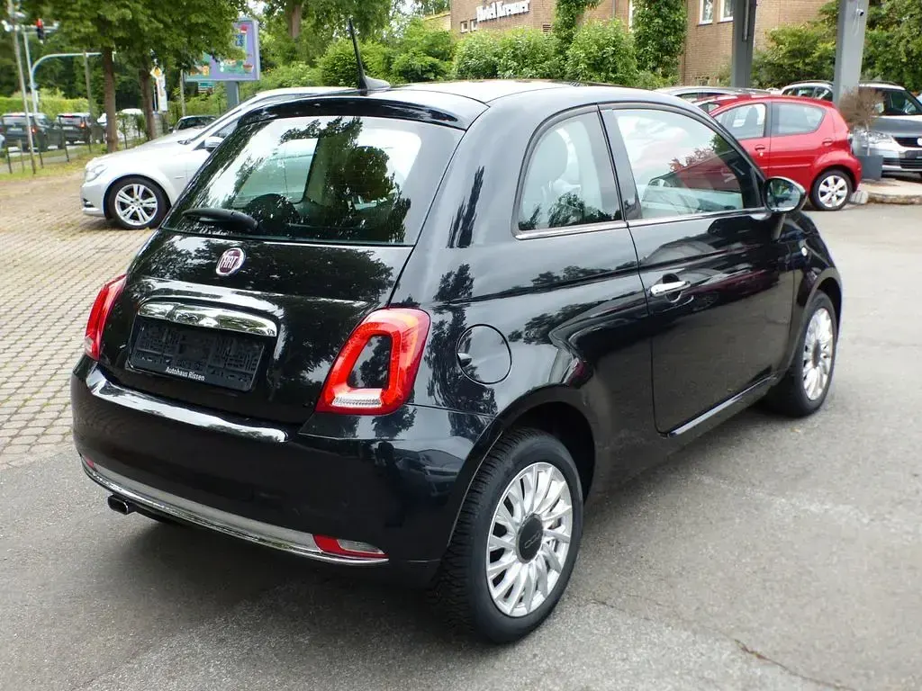 Gebraucht Fiat 500 Lounge 69 PS (50 kW) 2017 Schwarz Kleinwagen