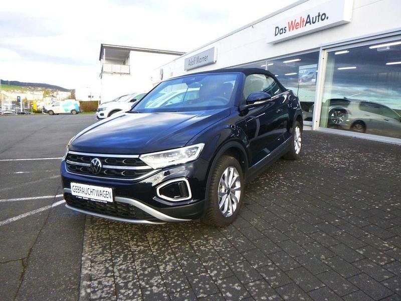 Gebraucht VW T-Roc Cabriolet Style 150 PS (110 kW) 2023 Schwarz Cabrio