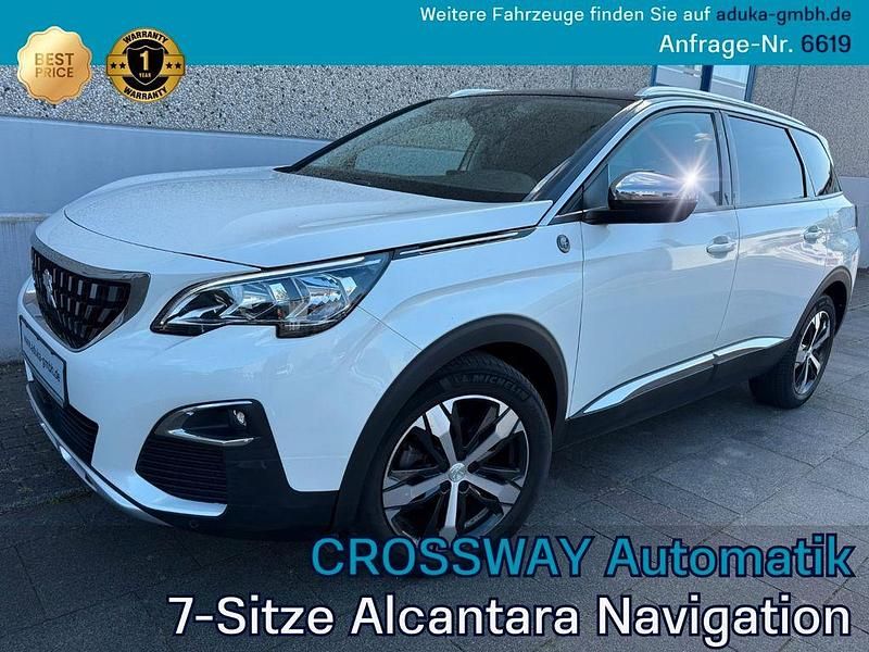 Weiß Gebraucht 2020 Peugeot 5008 Crossway Van / Kleinbus | 20.699 € (Guter Preis) - Bild 1/4