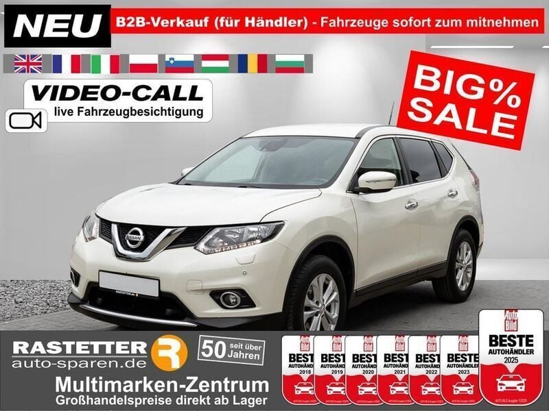 Weiß Gebraucht 2015 Nissan X-Trail Acenta SUV | 9.490 € (Fairer Preis) - Bild 1/4