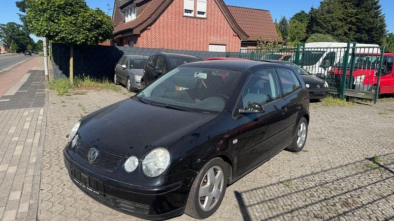 Gebraucht VW Polo Highline 64 PS (47 kW) 2005 Schwarz Kleinwagen