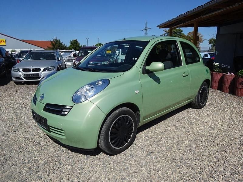 Grün Gebraucht 2004 Nissan Micra City Kleinwagen | 1.300 € (Superpreis) - Bild 1/4