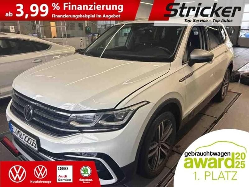 Gebraucht VW Tiguan Allspace Elegance 190 PS (139 kW) 2021 Pure white SUV