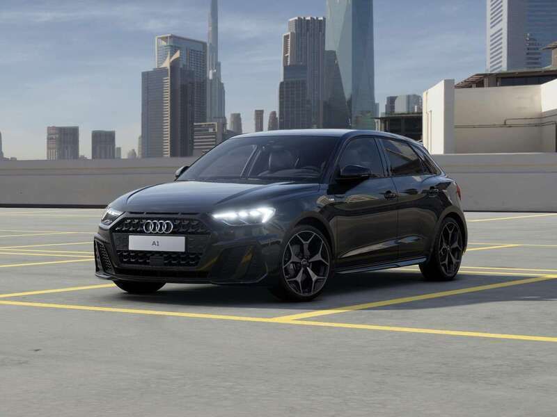 Mythosschwarz metallic Neu 2025 Audi A1 S-Line Kleinwagen | 32.980 € (Guter Preis) - Bild 1/4