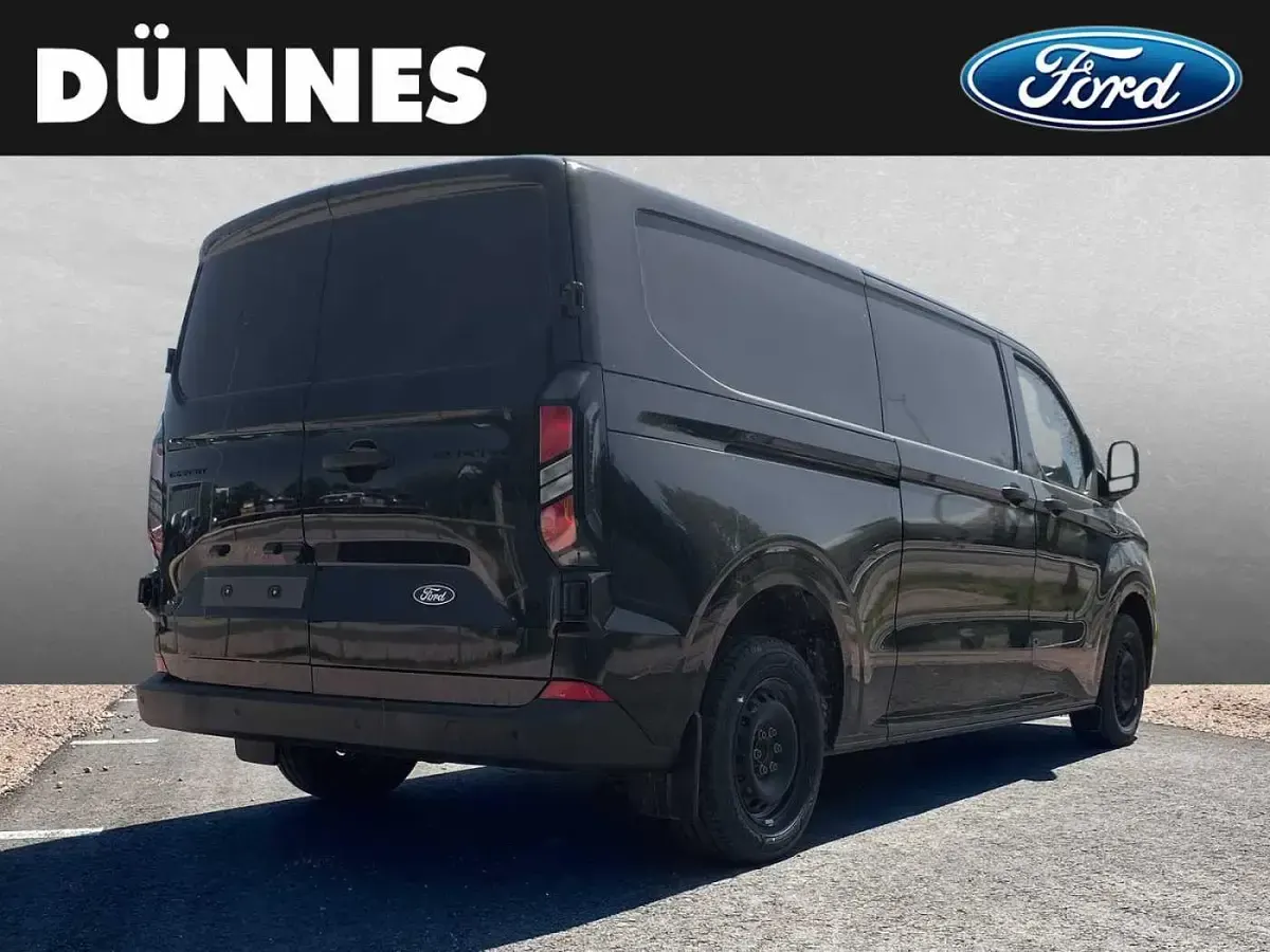 Gebraucht Ford Transit Custom 136 PS (100 kW) 2026 Schwarz (agate black metallic) Limousine