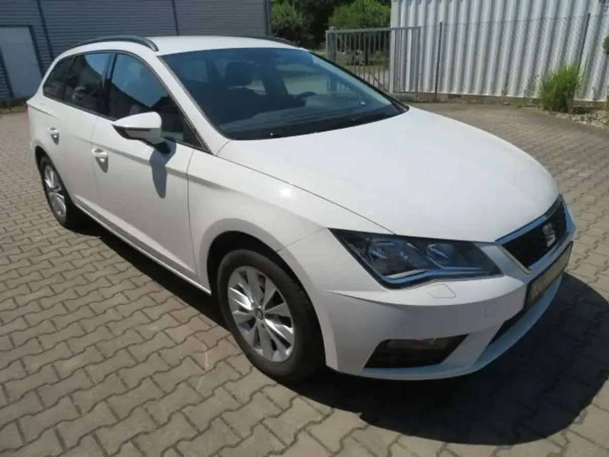 Gebraucht Seat Leon ST 131 PS (96 kW) 2019 Weiß Kombi