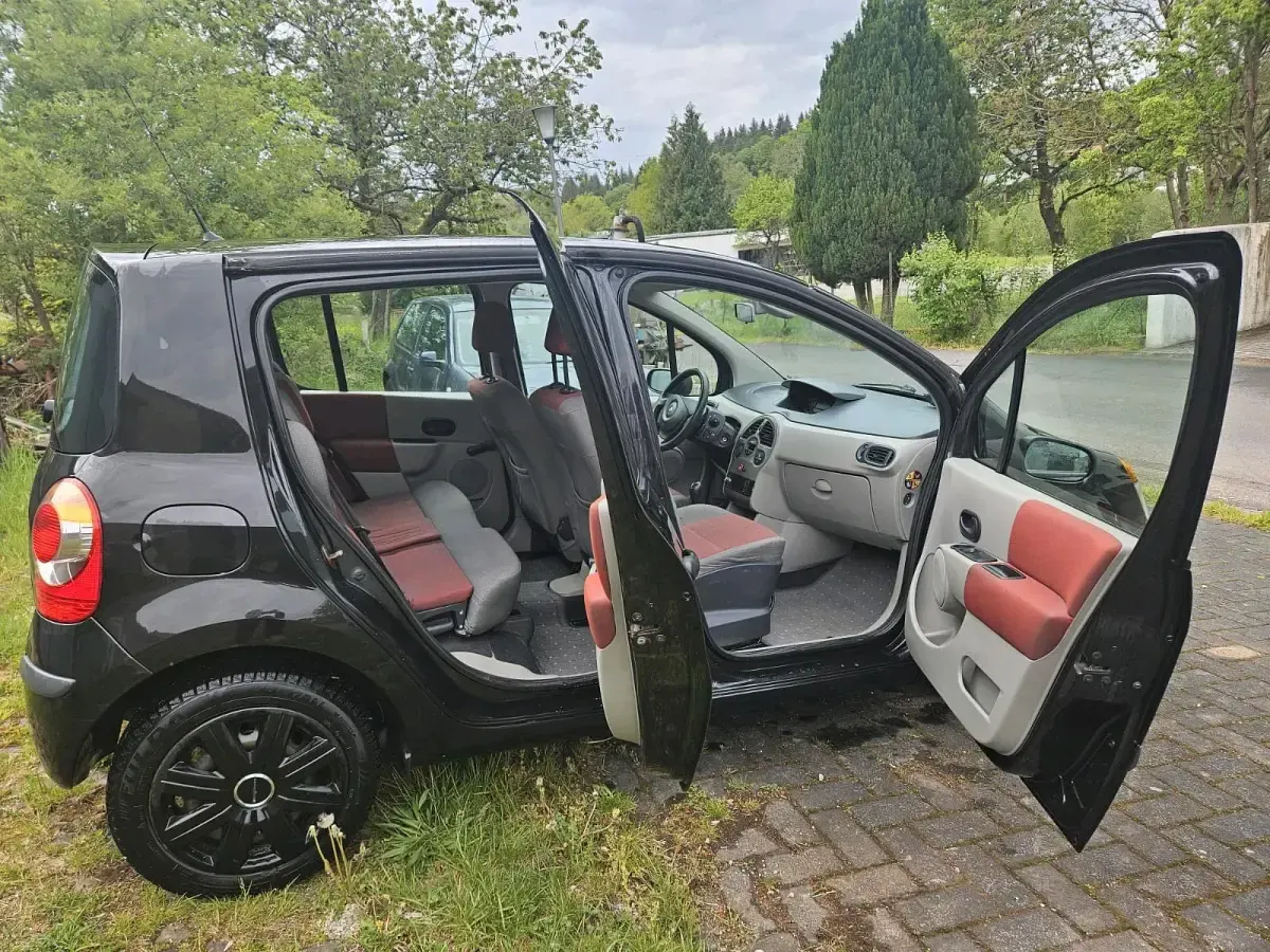 Brugt Renault Modus 75 HK (55 kW) 2005 Sort MPV
