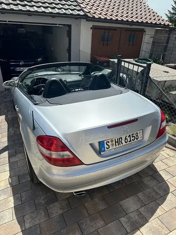 Gebraucht Mercedes SLK200 163 PS (119 kW) 2004 Silber Cabrio