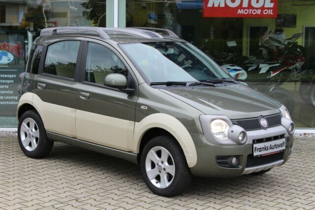 Gebraucht Fiat Panda 4x4 Cross 75 PS (55 kW) 2011 Grün metallic Kleinwagen