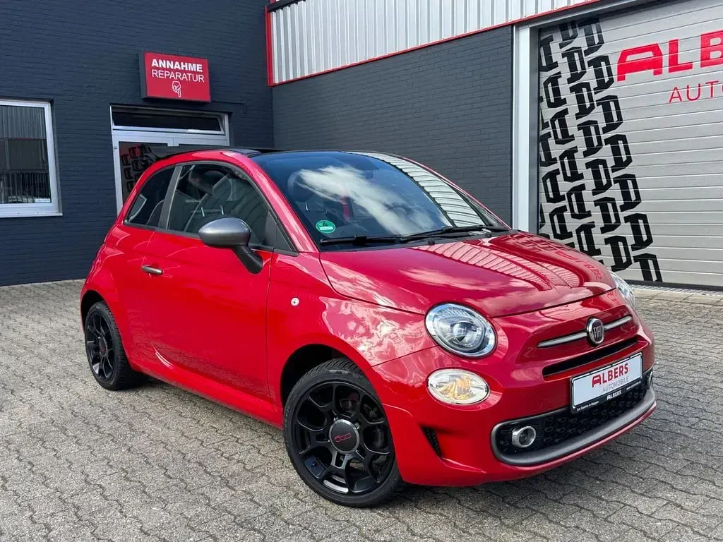 Gebraucht Fiat 500S Sport 69 PS (50 kW) 2019 Rot Cabrio