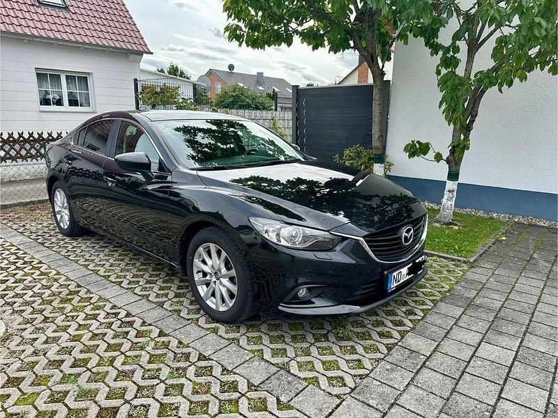 Schwarz Gebraucht 2013 Mazda 6 Center-Line Limousine | 16.800 € (Teuer) - Bild 1/4