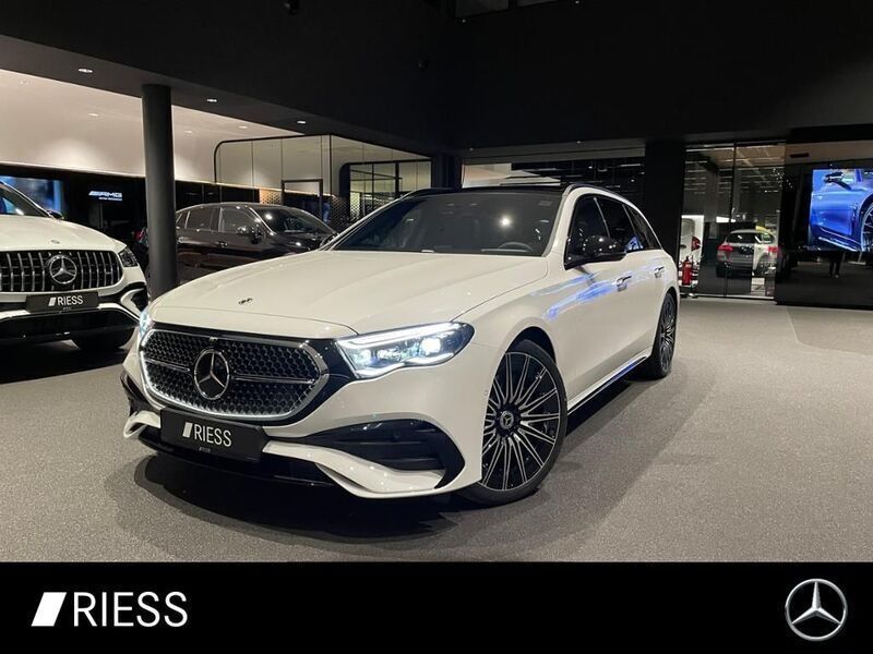 Weiss Gebraucht 2025 Mercedes E450 Night Kombi | 98.750 € - Bild 1/4